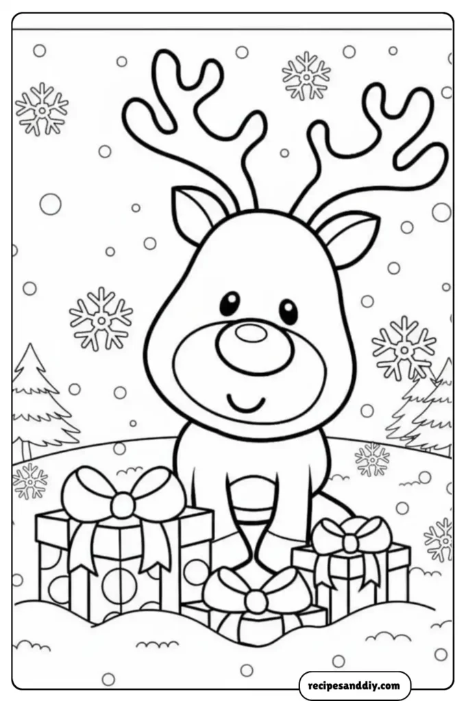 1,000 Christmas Coloring Pages (Free PDF Printables)