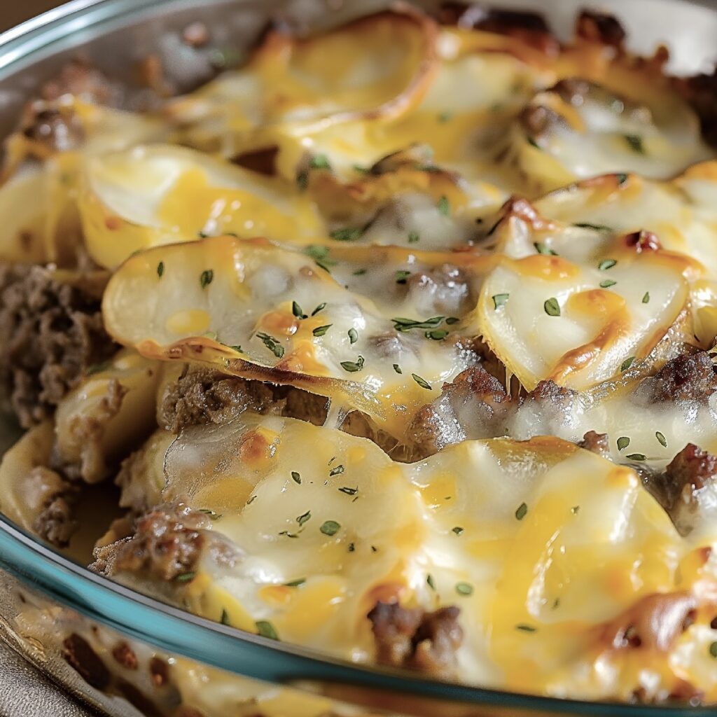 Hamburger and Potato Casserole: A Comforting Classic