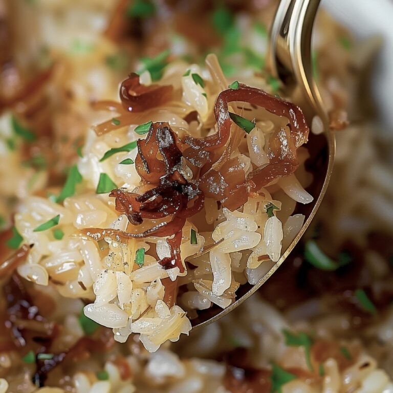 French Onion Soup Rice – Nine Recipes