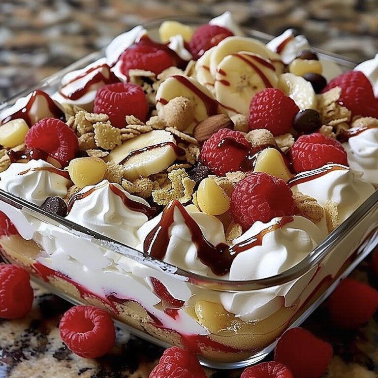 Banana Split Fluff – Nine Recipes
