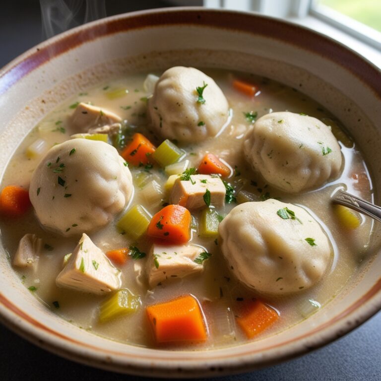 Traditional Chicken and Dumplings Recipe