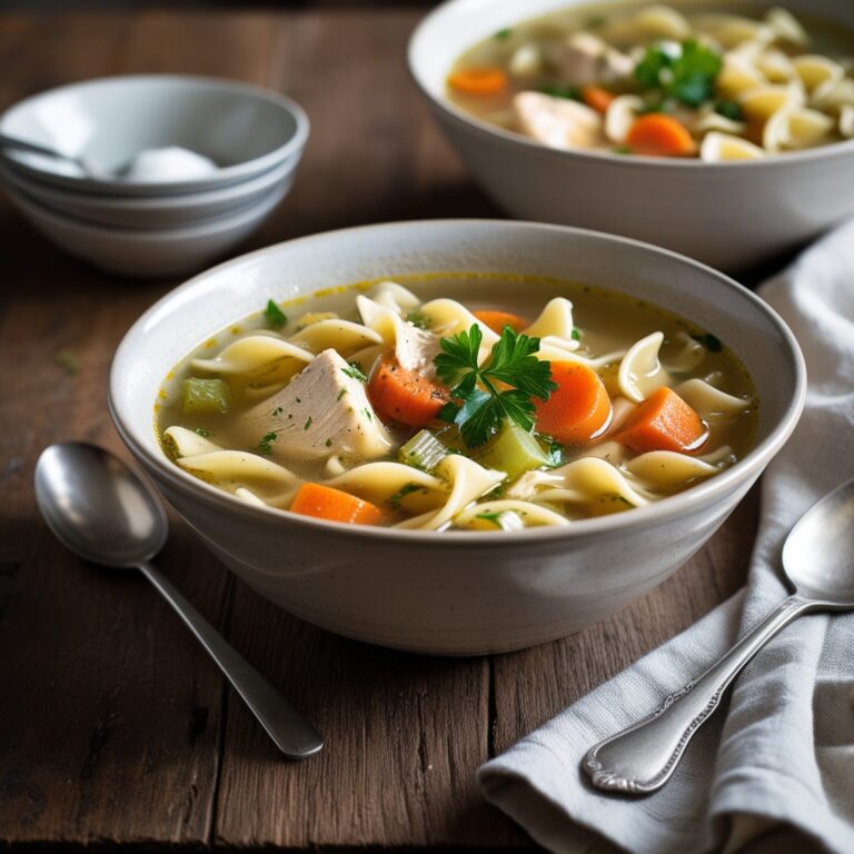 Homemade Chicken Noodle Soup