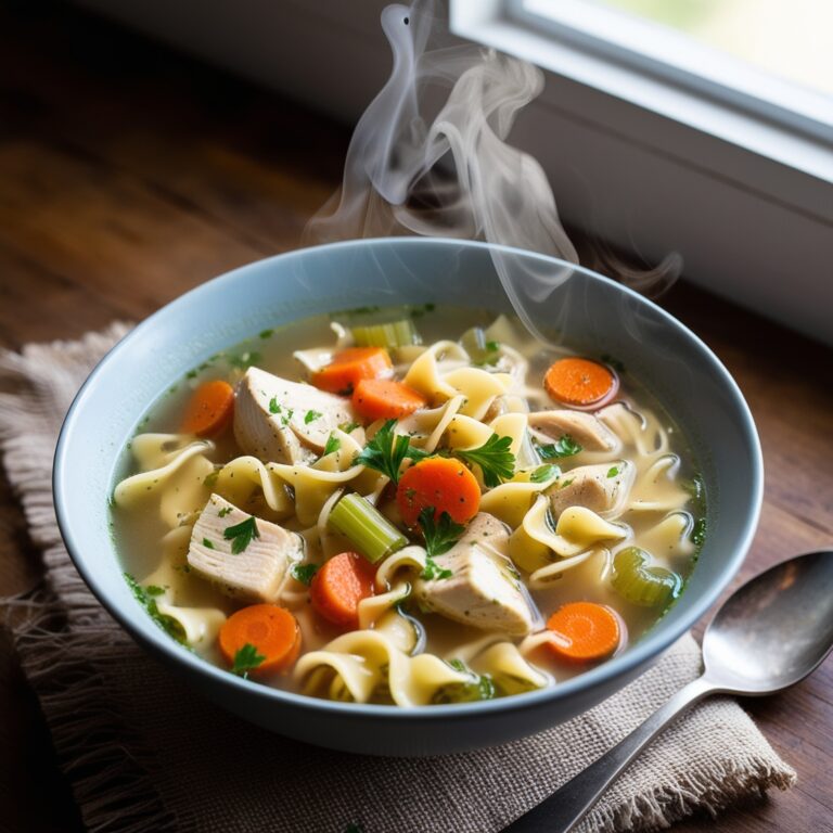 Homemade Chicken Noodle Soup