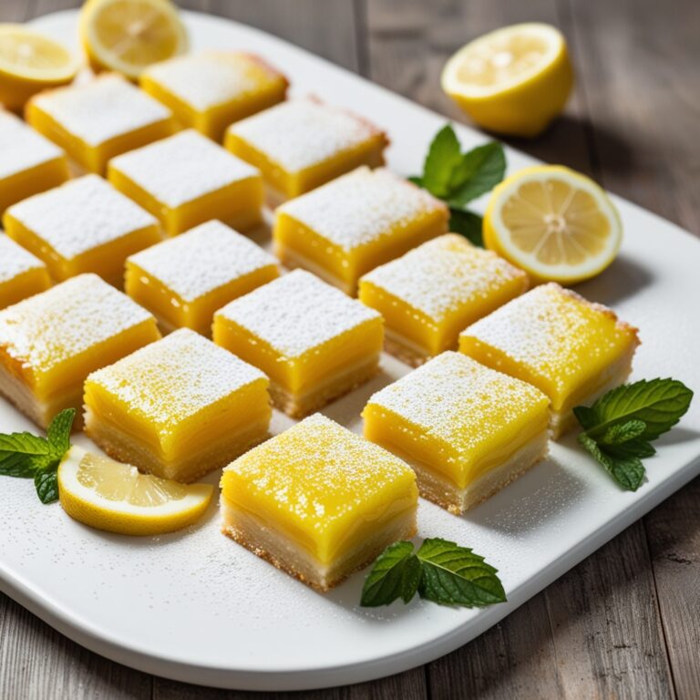 Zesty Lemon Bars