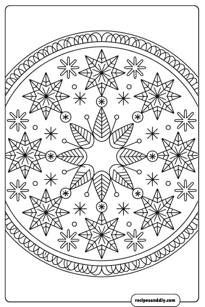 Christmas Mandalas