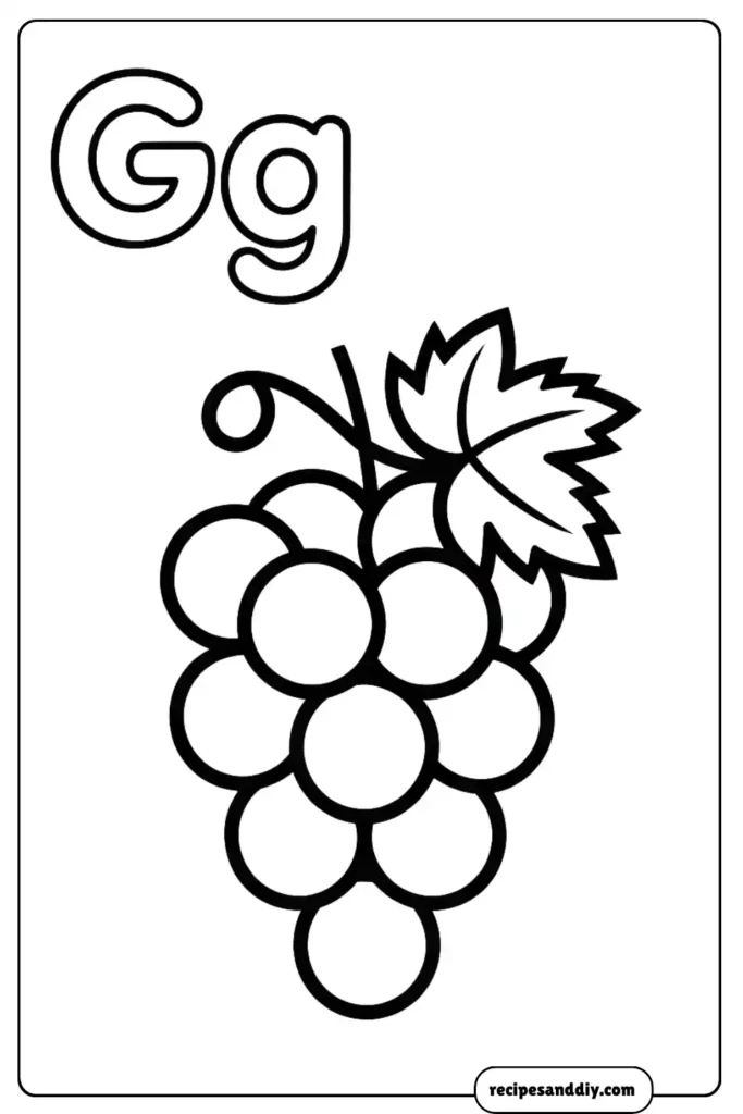 G is for Grapes