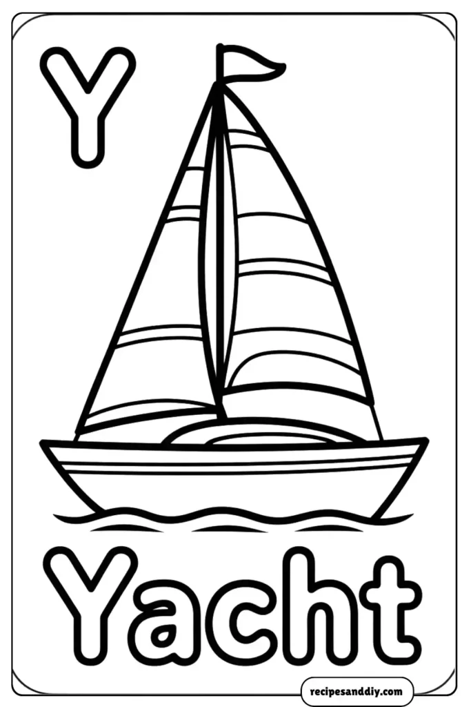 Y is for Yacht