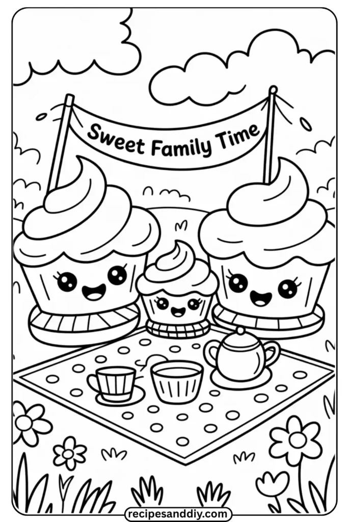 Kawaii Coloring Pages