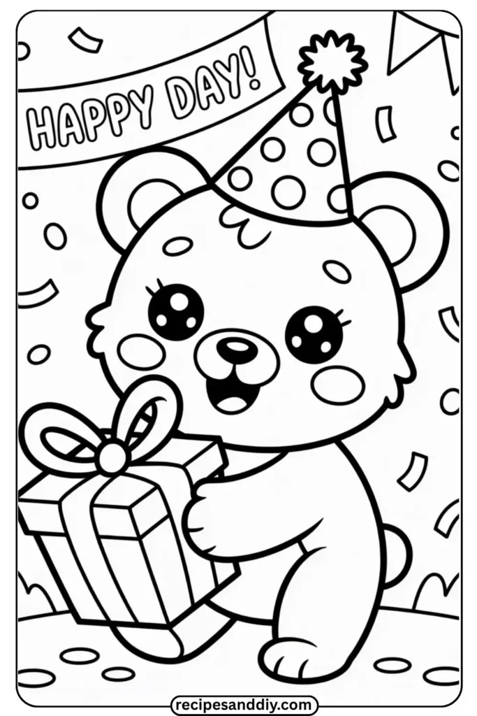 Kawaii Coloring Pages (9)