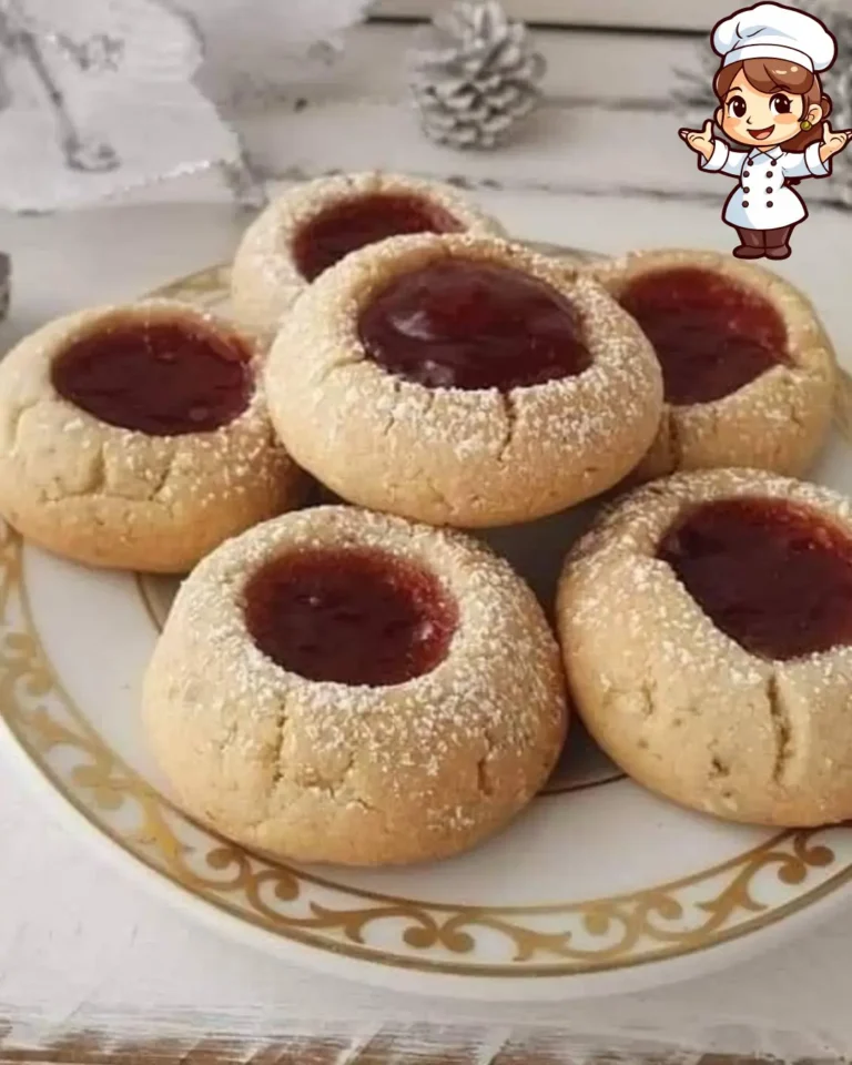 Biscotti Ussari con Cuore di Marmellata