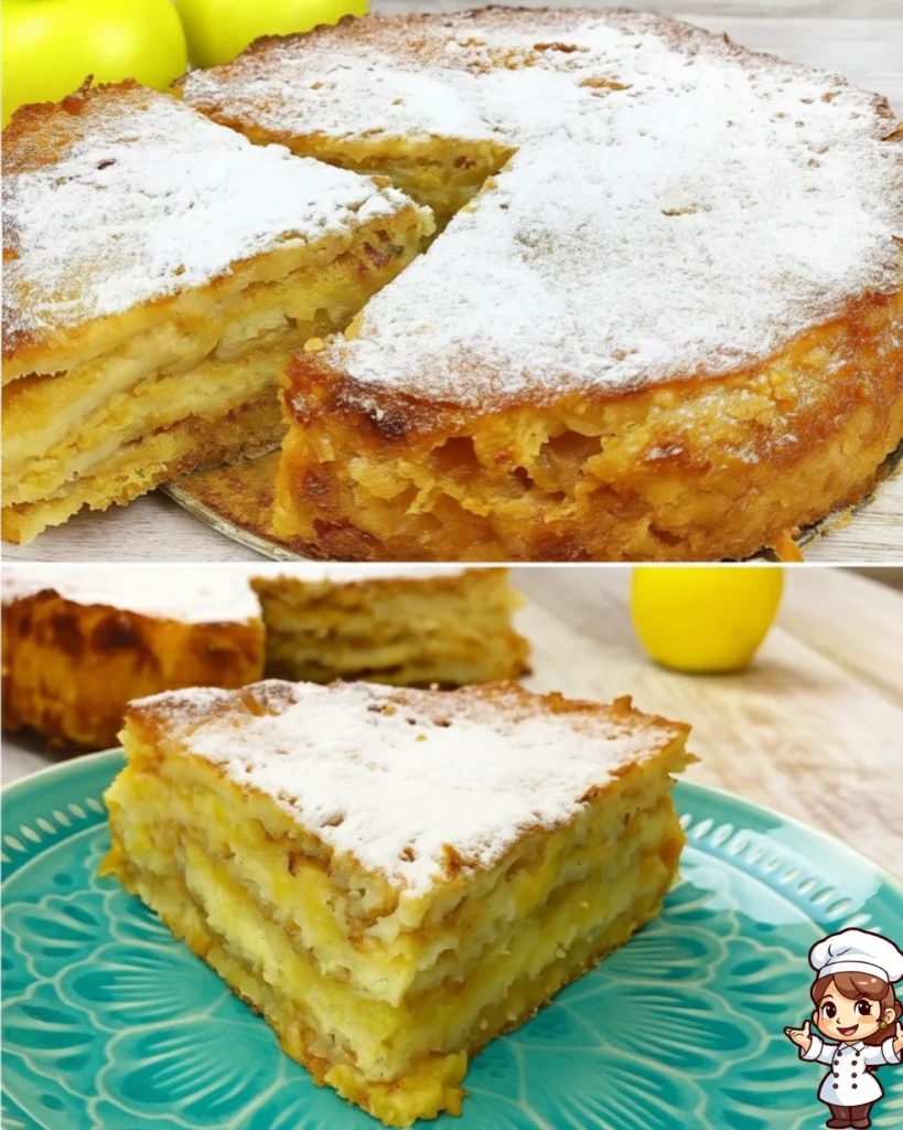 Soffice Torta di Mele Light a Strati, Profumata e Leggera ๐โจ