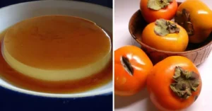 Dolce al Cucchiaio di Cachi e Latte Vegetale