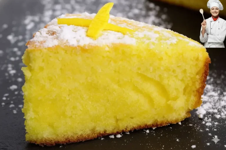 Torta al Limone Soffice e Profumata