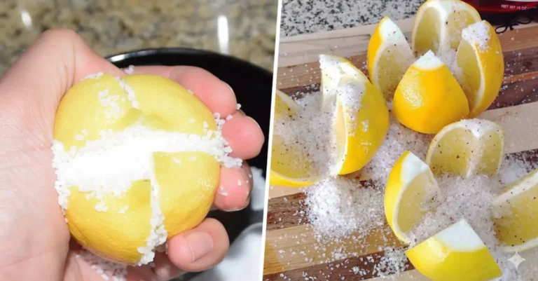 Il Trucco della Nonna del Sale sul Limone