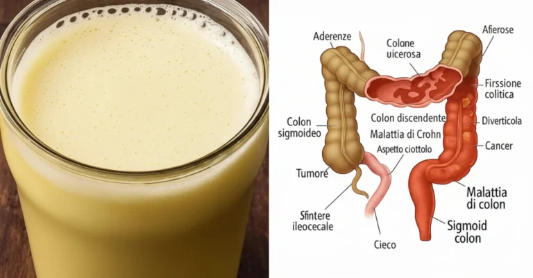 Bevanda naturale per depurare il colon e migliorare il benessere digestivo