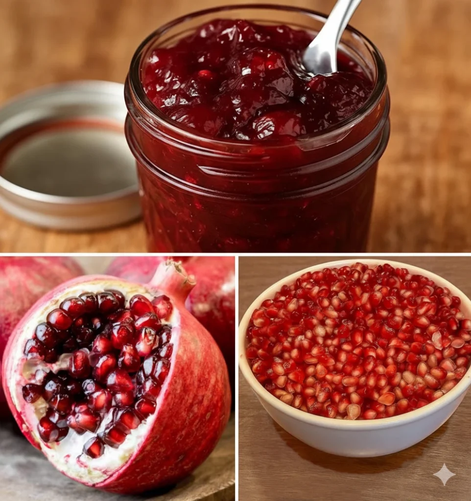 Marmellata di Melograno Senza Zucchero