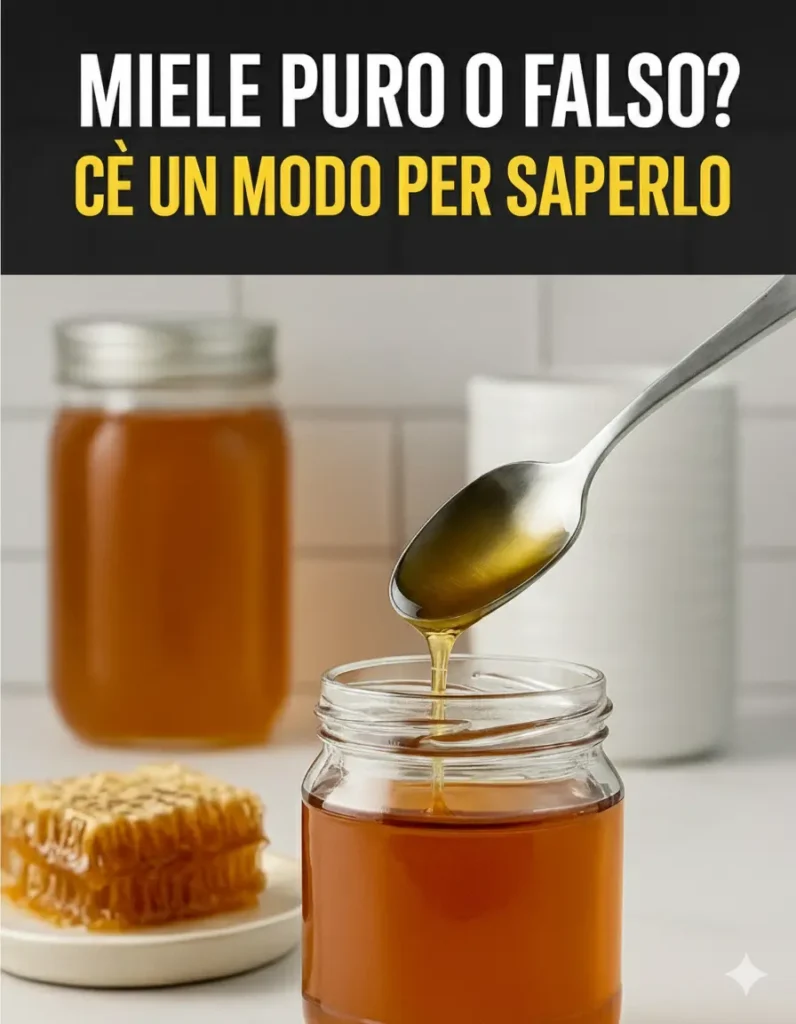 Come scoprire se il miele è puro o adulterato