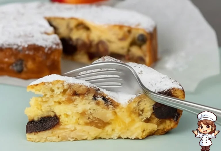 Torta d’Autunno con Frutta e Pochissima Farina