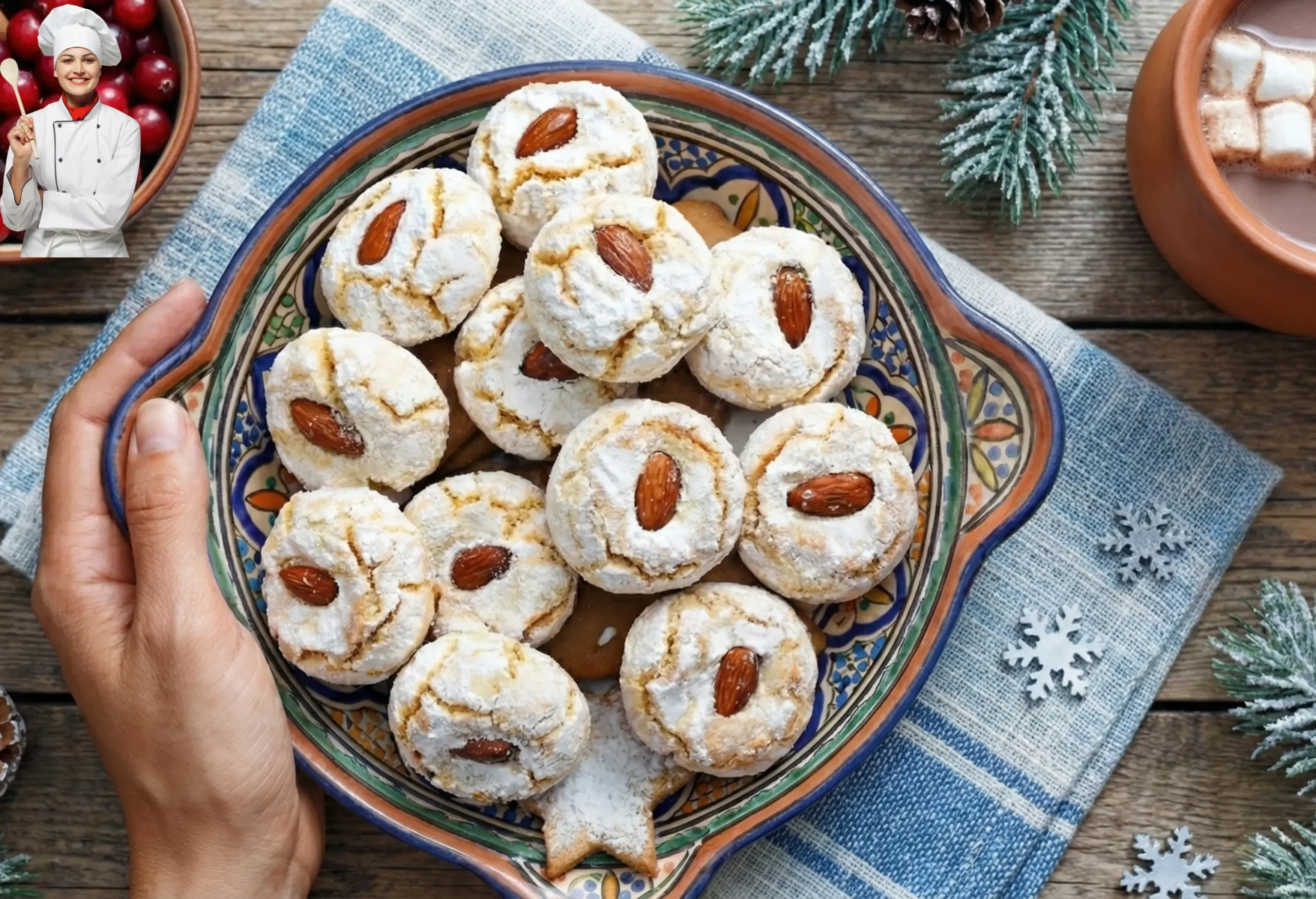 Biscotti alle Mandorle per Natale – Morbidi, Profumati e Tradizionali 🎄✨