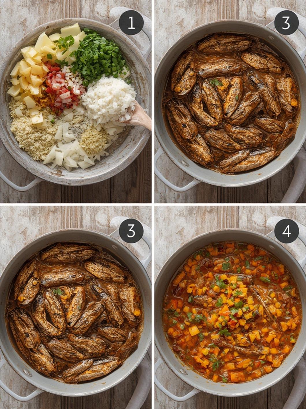 Sardines recipe upgrade preparation