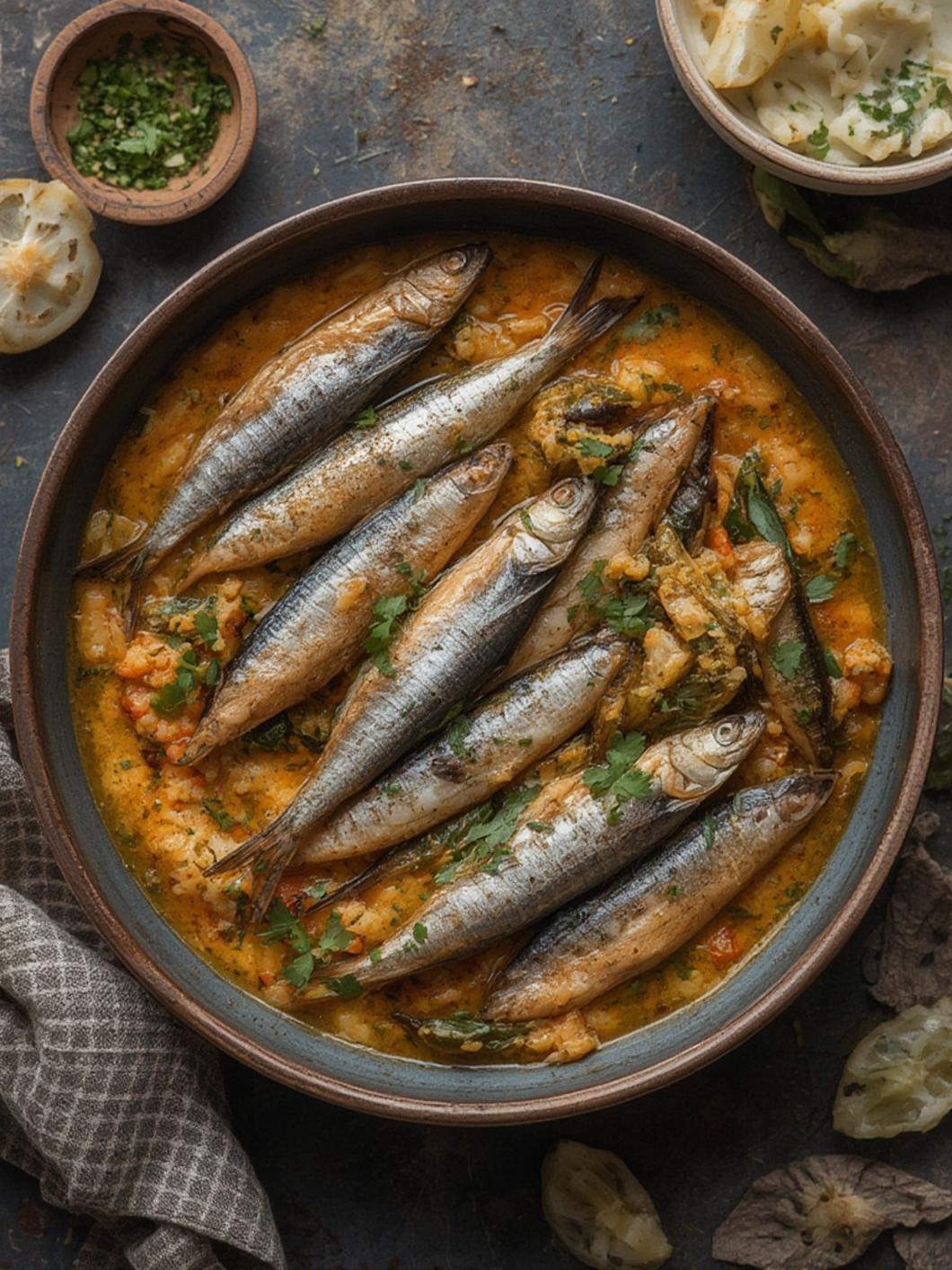 Sardines recipe upgrade final dish