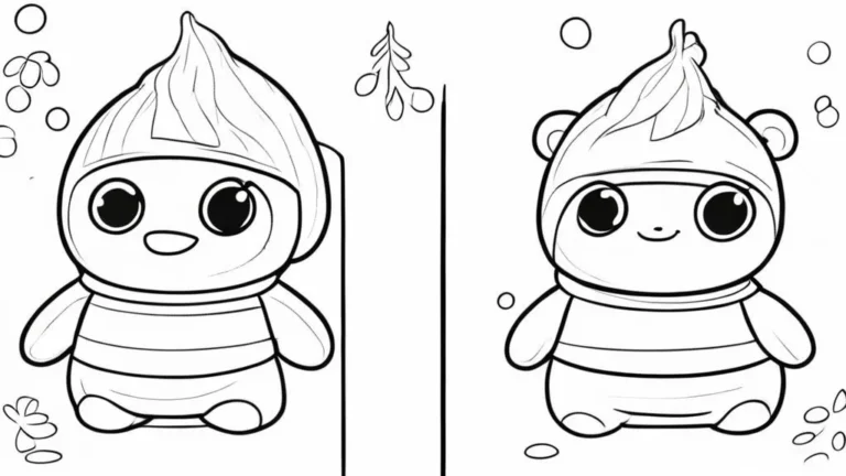 Squishmallow Coloring Pages